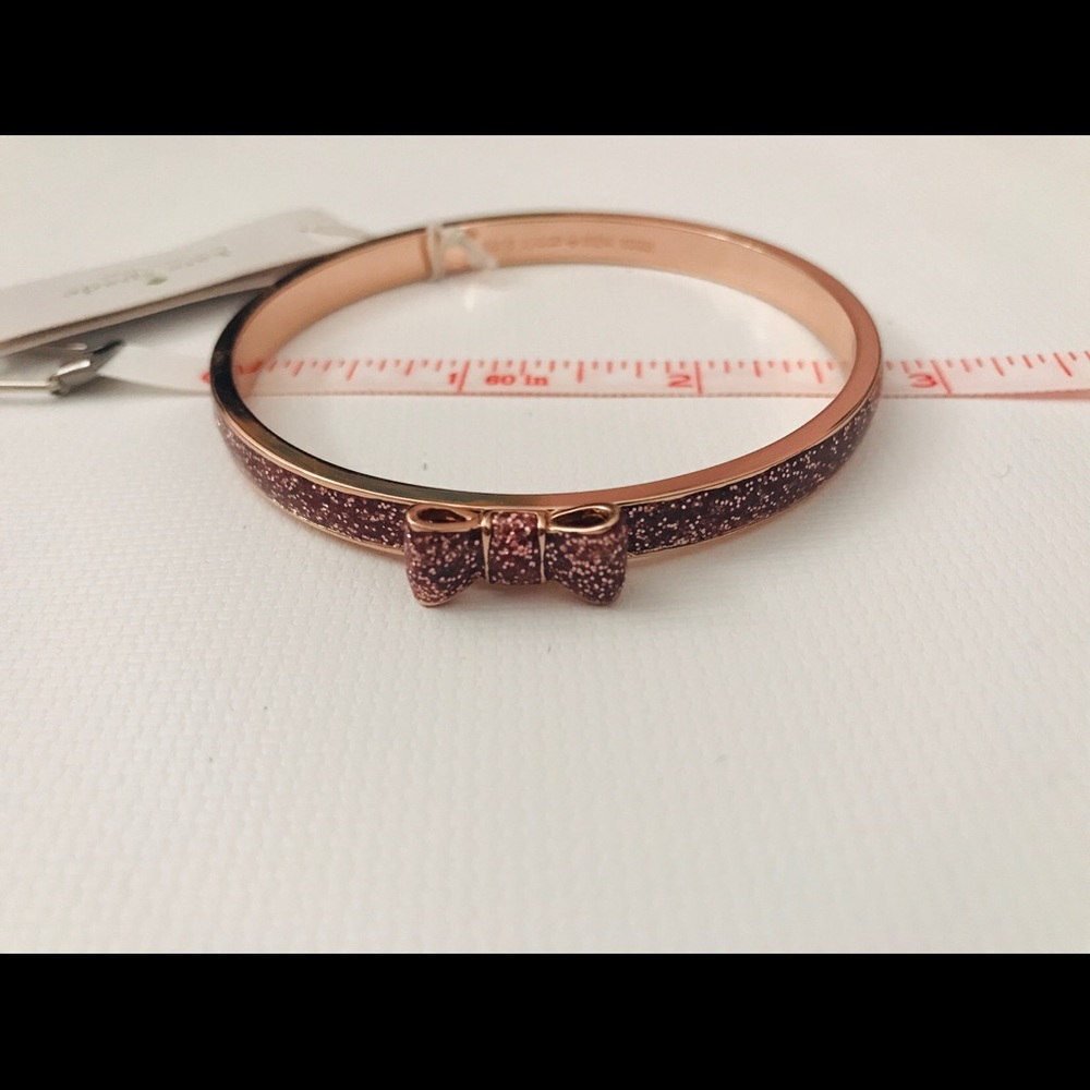 Kate space rose gold bow bracelet